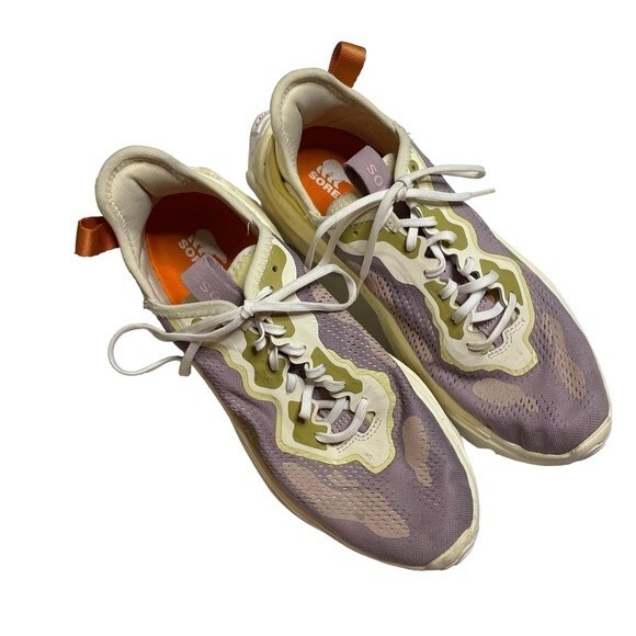 Sorel Women's Kinetic Breakthru Day Lace Up Eco Friendly Sneakers Size 10 - Picture 2 of 9